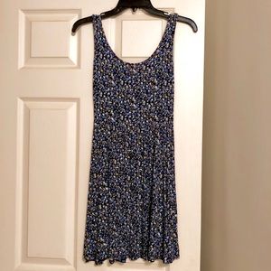 American eagle floral cotton swing dress